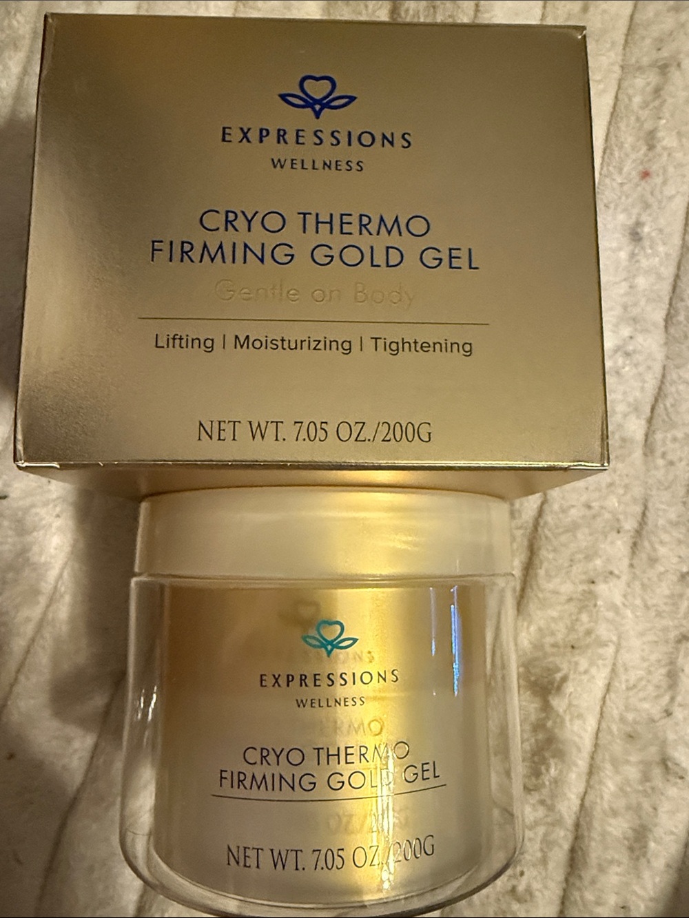 Expressions Cryo Thermo Firming Gold Gel - Gold